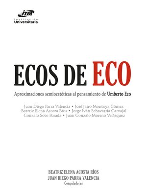 cover image of Ecos de Eco